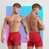 iGD Men's Compression + Ductor Shorts V2 L Red