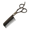 Hairdresser Scissors,Professional Barber Scissors - Thinning Shear with Detachable Comb