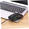 Mipcase RGB Wired Gaming Mouse Adjustable DPI Gaming Mouse Multi-Color