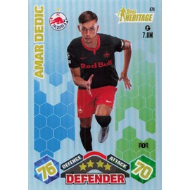 Topps Match Attax 2023 2024 Amar Dedic Heritage Trading Card