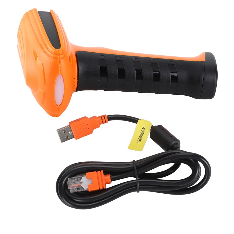 Handheld USB QR Barcode Scanner High Sensitivity Fast Efficient Wired