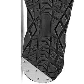 minkissy 1 Pair Men's Shoes Metal Abrasion Resistant Heel Repair Pad Metal Heel Guard Shoe Repair Pad Heel Replacement Tips Heel Shoes Tap for Men Metal Heel Repair Pad Iron Silver