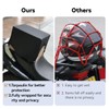 Keovoker 2 Pack Waterproof Cargo Net for Motorcycle, Upgraded High-Elastic