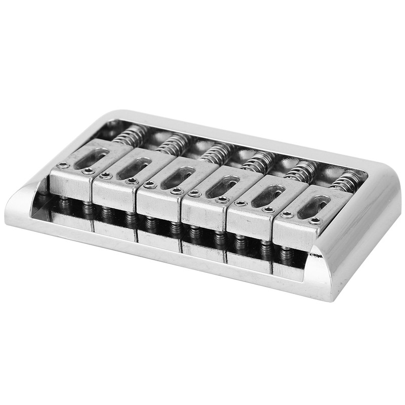 Professional Metal Six string Bridge for 6 string Electric Guitar