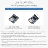 Waveshare USB to UART (TTL) Mini Communication Module, Stable Communication,