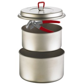 MSR TITAN 2 Pot Set (Titanium Pot: X Lid raitorihuta-) 39722 [Japan genuine]