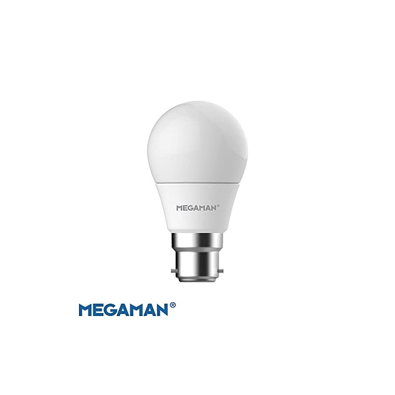 Megaman LED 711110 Dimmable Classic Opal Golf Ball B22 4000K