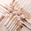 BEILI Brochas de Maquillaje 30 Piezas Brochas de Maquillaje Profesional