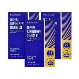 SellerHub NutriOne All-in-One Multivitamin Mineral 21 700mg 30 Tablets 3 Packs/mjc (S48699921) / 뉴트리원 올인원 멀티비타민 미네랄 21 700mg 30정 3개/mjc (S48699921)