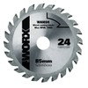 WORX WA5034 85mm 24T TCT Blade