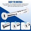 2" Spa Hot Tub Heater Split Nut Unions with Screw