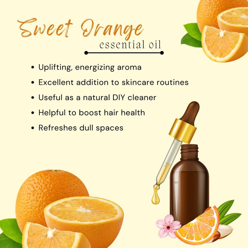 Sweet Orange Essential Oil - 1 fl oz (100% Pure