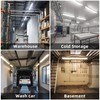 hykolity 4FT LED Vapor Tight Light, 40/50/60W Vapor Light Fixture