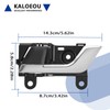 Kaloeou Interior Door Handle Fits Highlander 08-13 Left Driver Side