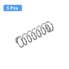 sourcing map Compression Spring, 5Pcs 304 Stainless Steel, 7mm OD,