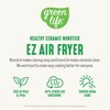 GreenLife 4.5QT Air Fryer, Mechanical Dial Controls, PFAS-Free Ceramic Nonstick