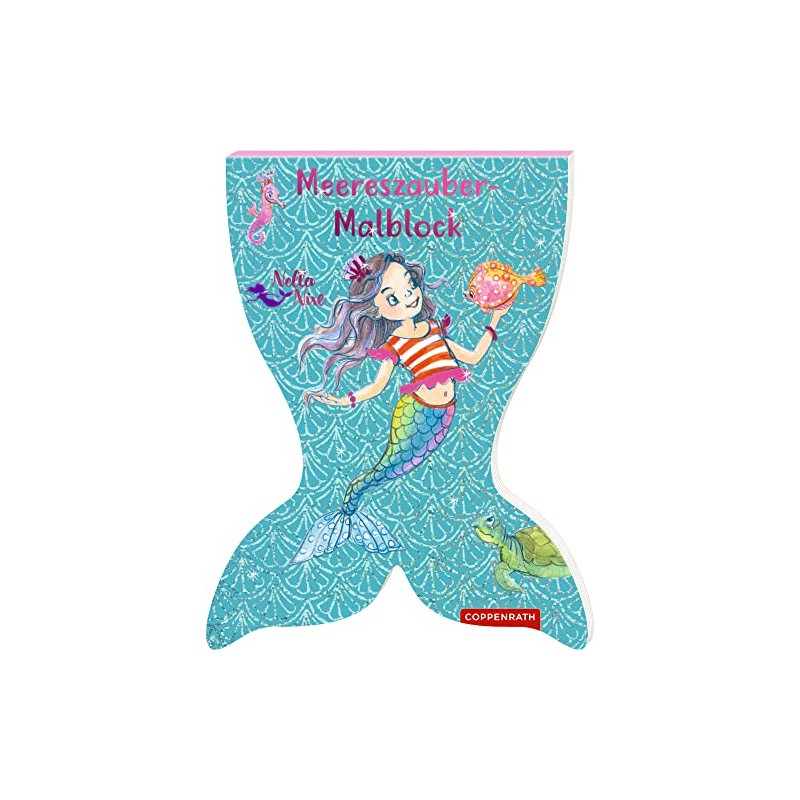 Nella Nixe: Meereszauber-Malblock: Malbuch