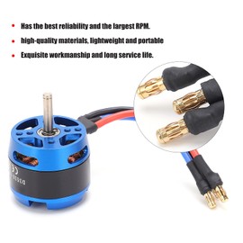 Dilwe Brushless Motor, 3530‑1100 KV Metal RC Remote Control Aircraft Motor, Durable, High Efficiency for DIY RC Aircraft