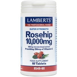 Lamberts Rosehip 10,000milligrams 60 Tablets