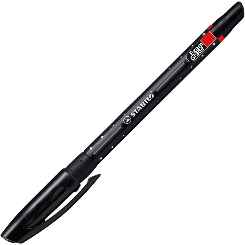 STABILO Ballpoint Pen Exam Grade - Black Ink (20)