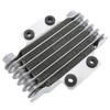 Motorcycle Engine Cooling Radiator 85Ml Universal Silver Aluminum for 100Cc-250Cc