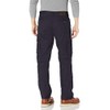 Smith's Workwear mens Fleece Lined Cargo Canvas Pants, Dark Navy,