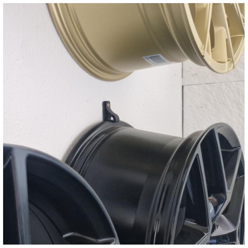 1x Rim Hook Rims Wall Mount Rim Holder for Showroom