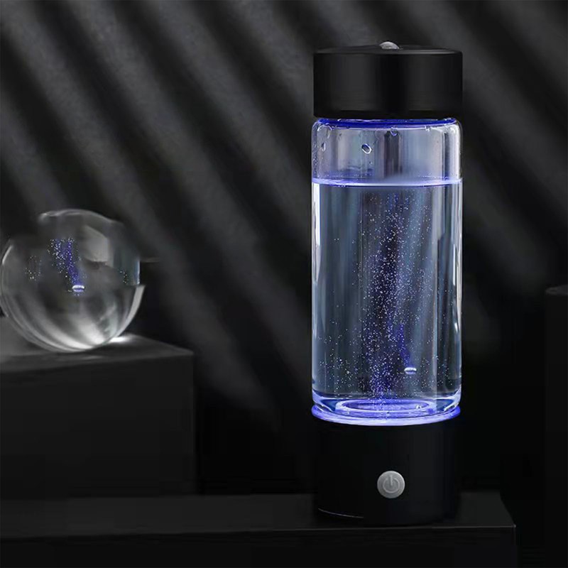 Hydrogen Water Bottle 420ml USB Charging Portable Hydrogen Rich Water
