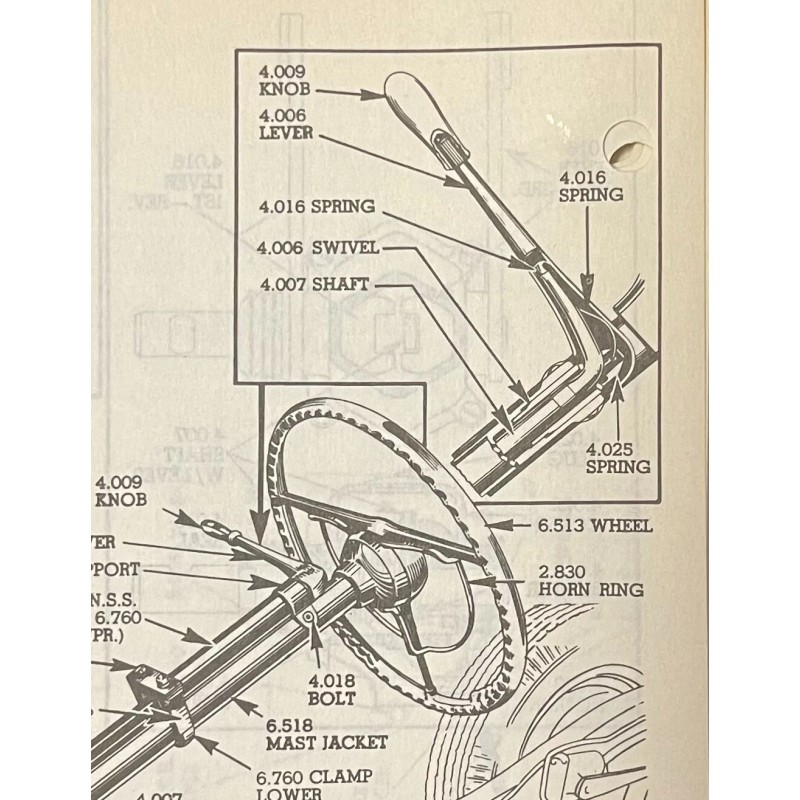 Repguy 1940 1941 1942 1946 1947 1948 Chevy Car GEAR