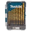 Makita D-72855 HSS TIN Drill Bit Eco Set 13 Piece