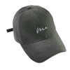 COTIDI Mens 100% Cotton Baseball Adjustable Cap, gray