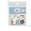Watashiyori Washi Flake Sticker [Aoiro] Notebook Decoration, Notebook Decoration, Cute