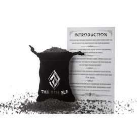 Black Salt with Rosemary for Protection and Driving Away Evil (90 gr/3 Oz)