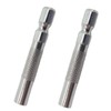 2 Pcs Screwdriver Adapter, 1/4 to 4mm Insert Bit Adapter,