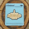 Printtoo Christiansborg Denmark Engraved Wooden Fridge Magnet Souvenir Gift