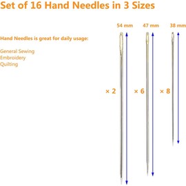 Simthread Sewing Thread Quilting Yarn Affordable All-Purpose Thread 2 White - 400 Yards/Spool, Polyester 100%