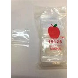 Unbranded Mini Apple Baggies Clear (100)CT