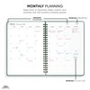 2025 Planner. 8.5" x 11" Spiral-Bound Weekly, Monthly and Daily