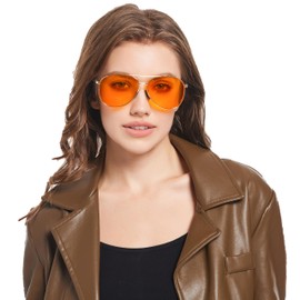 Anmcha Blue Light Blocking Gaming Glasses ESports Computer Gamer GlassesAmber Gaming Glasses-Anti Glare for Better Sleep