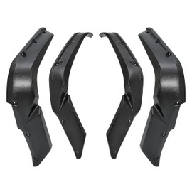 KUAFU Fender Flares Compatible with 2016-2024 Yamaha Grizzly 700 Overfender Kit Mudguard Mud Guards