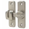 Silver Security Door Latch DP72878 2ea