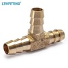 LTWFITTING T-Type Hose Fitting Connector 0.4 inch (10 mm) 5
