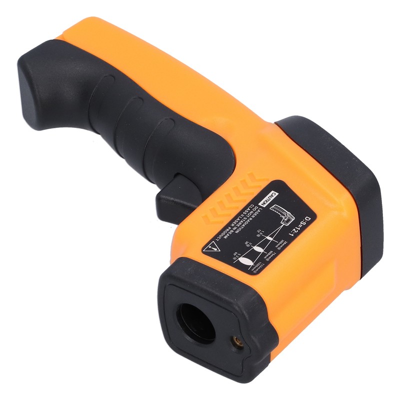 GM550 Infrared Thermometer Handheld Temperature Tester Digital NonContact Thermometer(Orange Yellow