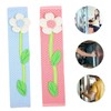 KOMBIUDA 2pcs Flower Decorated Refrigerator Door Handle Cover Kitchen Fridge