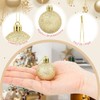 36 PCS Esferas Navideñas de 4 cm, Set con 6