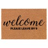 Coir Doormat Front Door Mat New Home Closing Housewarming Gift