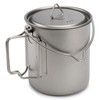 Ultralight Titanium Cup Outdoor Portable Mug Camping Picnic Water Cup