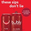 bubly Sparkling Water, Cherry, 12 ounce Cans (Pack of 8)