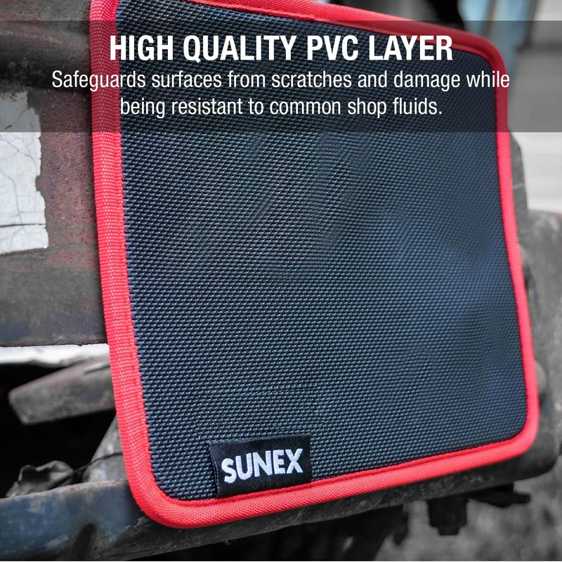 Sunex SXMAGMAT Flexible Magnetic Mat/Organizer, 8"x10", 40LB Rated Capacity