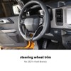 Linskip Steering Wheel Trim Fit for Ford Bronco 2021-2025, Steering
